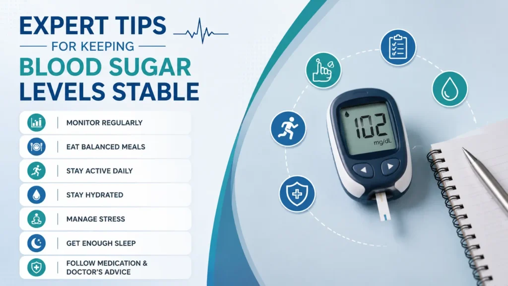 Expert tips for blood sugar control